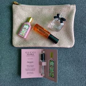 Perfume Samples Phlur, YSL, and Gucci